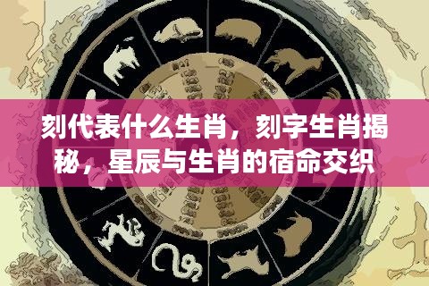 刻字生肖大揭秘,星辰宿命下的生肖象征意义