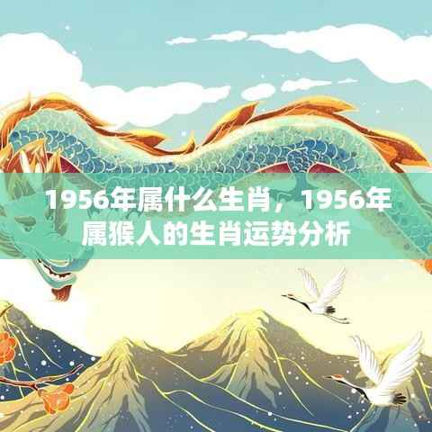 1956年属猴人的生肖运势详解