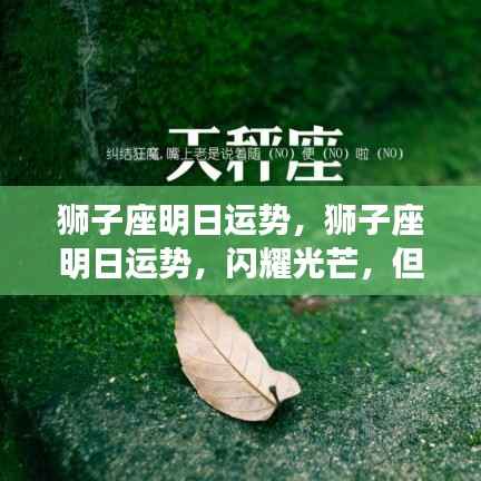 狮子座明日运势详解,光芒四射但需留心细节挑战成败