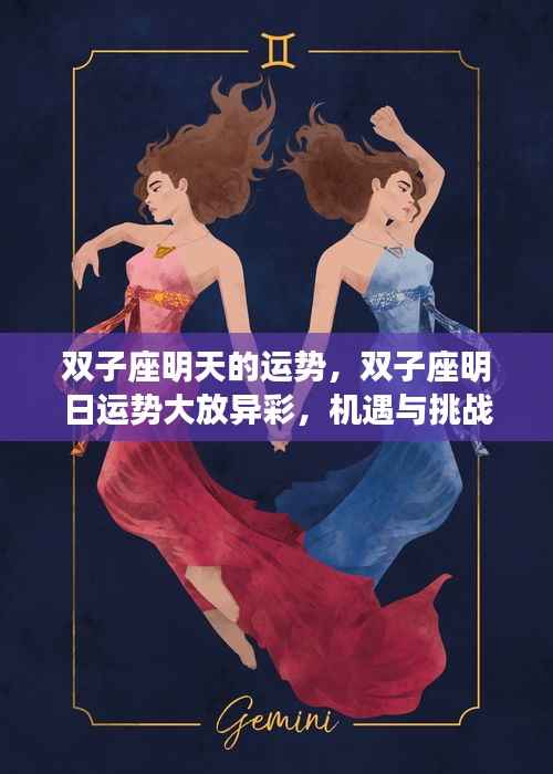 双子座明日运势展望,机遇与挑战并存,运势大放异彩