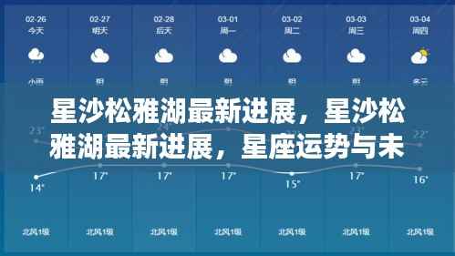 星沙松雅湖最新进展揭秘,星座运势与未来蓝图展望