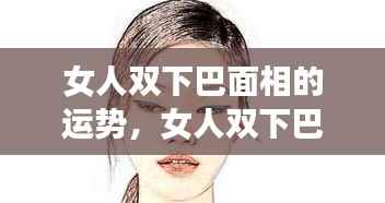 女人双下巴面相解读,运势与富贵之相的探讨