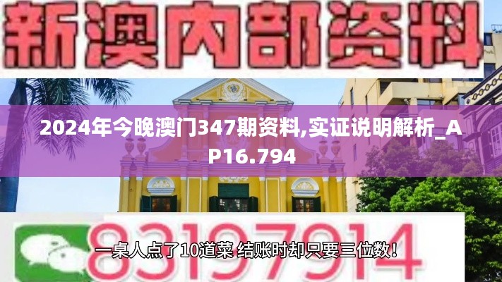 2024年今晚澳门347期资料,实证说明解析_AP16.794