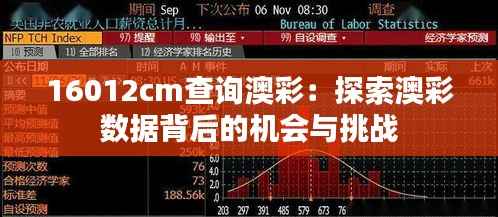 16012cm查询澳彩:探索澳彩数据背后的机会与挑战