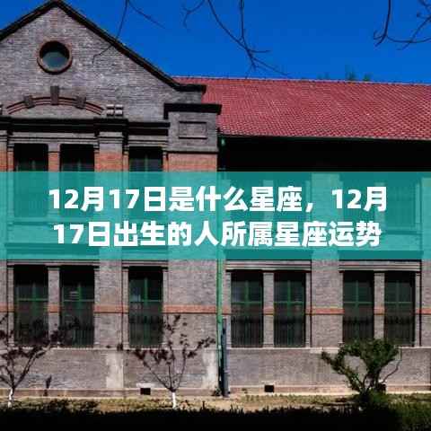12月17日出生者的星座运势解读,探索属于你的星座特性与运势