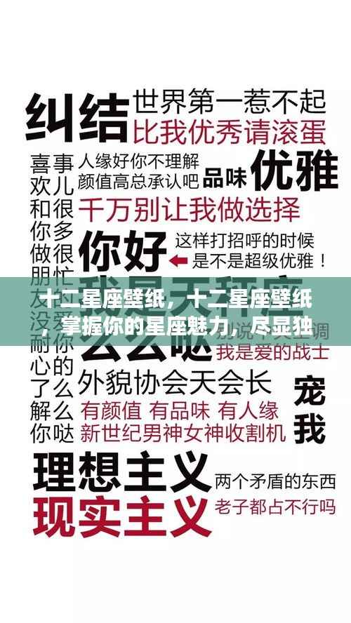 十二星座壁纸,展现星座魅力,尽显独特风采
