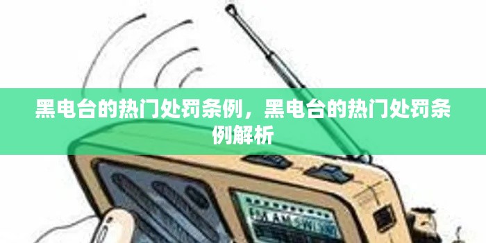 黑电台热门处罚条例深度解析