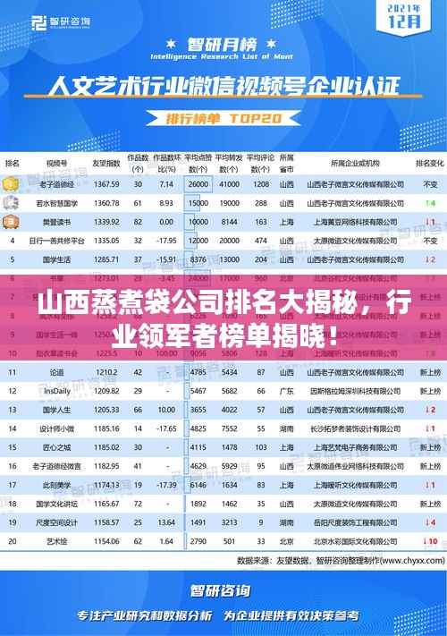 山西蒸煮袋公司排名大揭秘,行业领军者榜单揭晓!