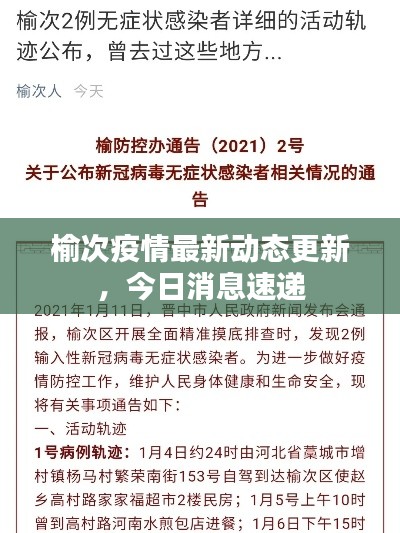 榆次疫情最新动态更新,今日消息速递