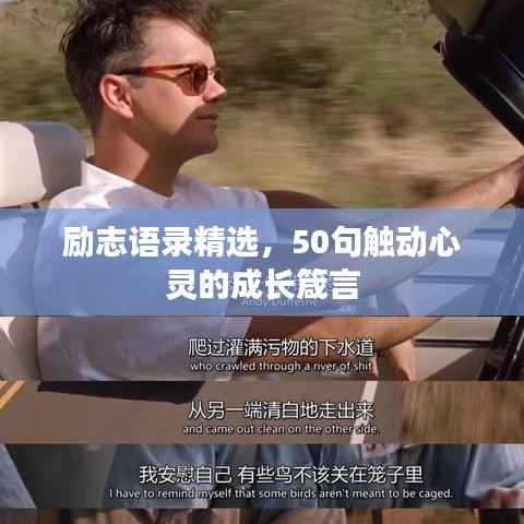 励志语录精选,50句触动心灵的成长箴言