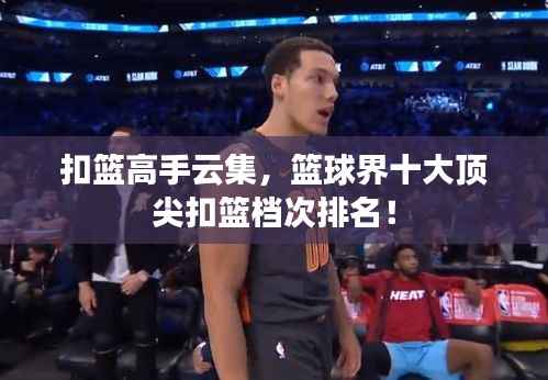 扣篮高手云集,篮球界十大顶尖扣篮档次排名!