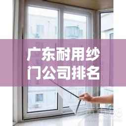 广东耐用纱门公司排名大揭秘,优质纱窗供应商榜单!
